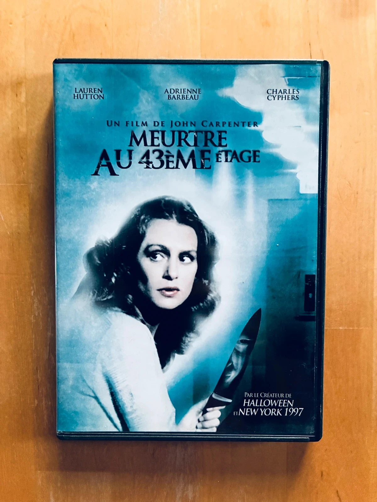 DVD Meurtre au 43eme étage de John Carpenter.